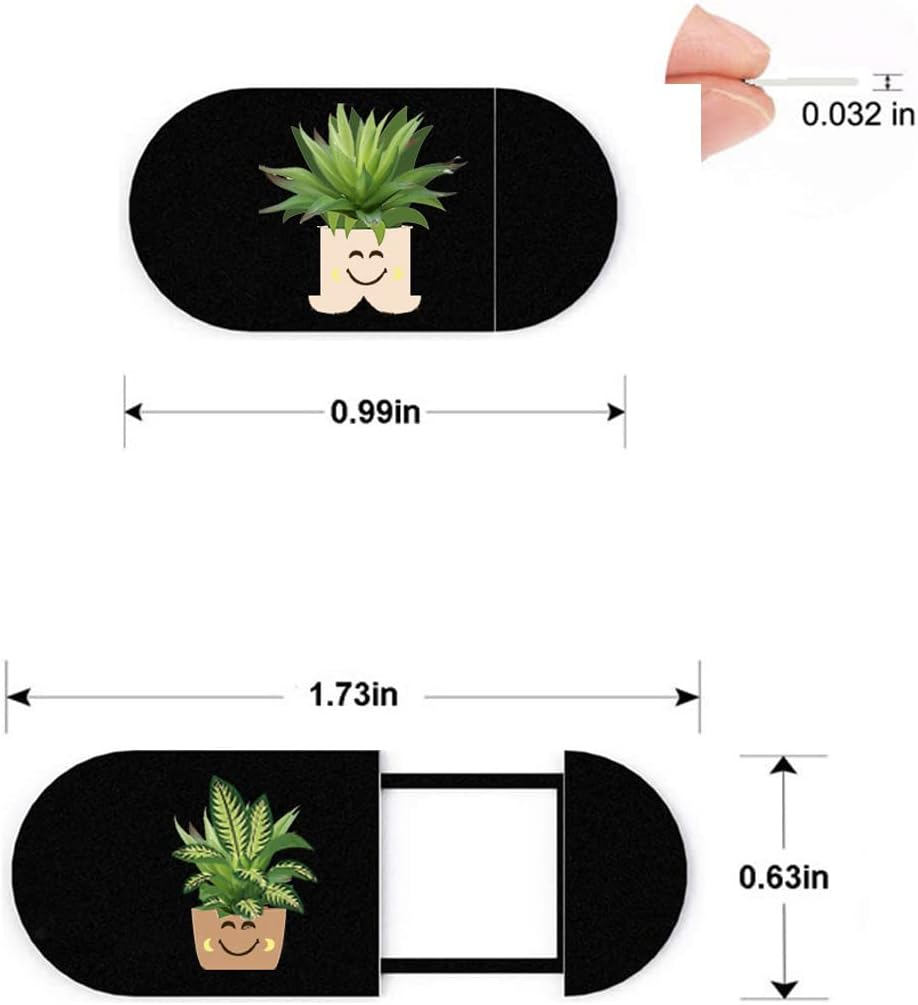 Laptop Camera Cover Slide (3 Pack),Thin Web Camera Cover for Laptop, Desktop, PC,MacBook Pro, MacBook Air, iPad, iMac, Tablet,Protecting Your Privacy Security Camera Blocker Slider (Green)