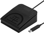 iKKEGOL Upgraded USB Single Foot Pedal Optical Switch Control One Key Program Computer Keyboard Mouse Game Action HID