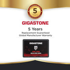 GIGASTONE SATA SSD 128GB (20-Pack) 2.5 inch SSD 520MB/s Upgrade Laptop PC Memory and Storage PS4 HDD Replacement 2.5" Internal Solid State Hard Drives SATA III SLC Cache 3D NAND Game Turbo Performance