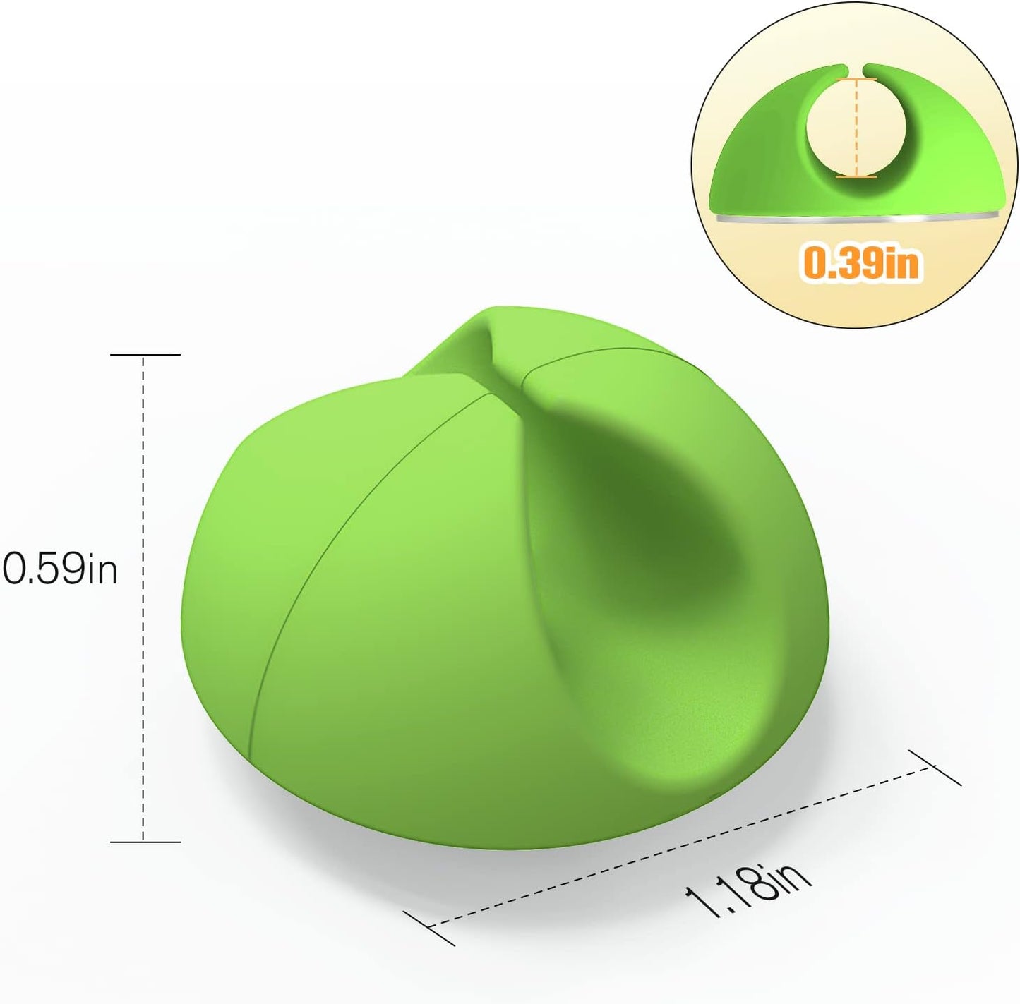 12 Pack Cable Clips, Znben Cable Holder for Desk Cord Organizer Adhesive Cord Management Charger Wire Holder Clips for Desk, Home, Office, Car, Cubicle, Nightstand Colorful