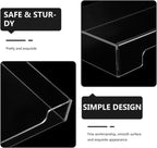 DOITOOL Acrylic Keyboard Cover Transparent Case: Mechanical Keyboard Protective Cover Desktop Cat Protector Computer Accessories - 18.6 X 5.9x 1.9inch