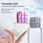 MAIWO 256GB Portable SSD External Solid State Drive, USB 3.2 GEN 2 Type-C Up to 1050MB/s, Mini PSSD for iPhone 15 Pro Max MacBook Pro PS5, Aluminum (Silver)