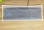Keyboard Dust Cover, Universal PC Computer Desktop Keyboard Skin Protector Cover by SZBRO (20W x2H x9D)