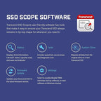 Transcend 256GB M.2 2242 SSD, Up to 3300MB/s, PCIe Gen4x4 NVMe 3D TLC, for Ultra-Thin Laptops, Lenovo Legion Go&Yoga Gen 6, ASUS ExpertBook&ZenBook, Mini PC, DRAM-Less Design for Low Power Consumption