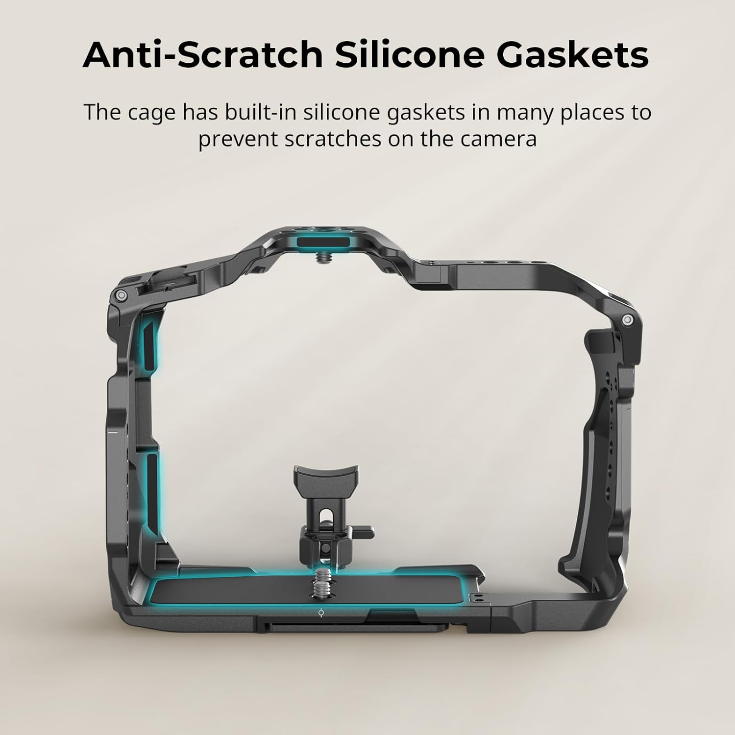 SmallRig Cage for Blackmagic Design Cinema 6K, Only for BMCC 6K, Full/Half Cage Included Lens Mount Converter Support, Anti-Deflection, Anti-Scratch, Full Access Design - 4785