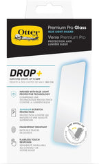 OtterBox iPhone 15 Premium Pro Screen Protector, Filters Blue Light, Precision Fit, Easy Installation