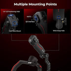 SmallRig Adjustable Sling Handle Only for DJI RS 2 / RS 3 Pro/RS 4 / RS 4 Pro Gimbal Stabilizer, Focus Control, Max Load 13.2lb, Joystick Operation, Mode Switching, Centering/Locking