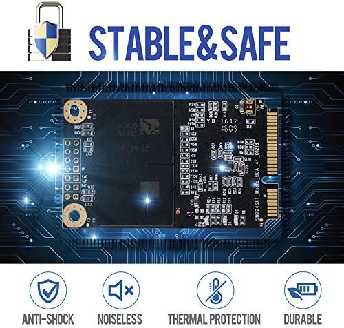 Dogfish Msata 60GB Internal Solid State Drive Mini Sata SSD Disk