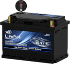 Group48 LiFePO4 Lithium-ion Car Battery Lightweight Design Auto Lithium Battery 12V 60AH High-Performance Car Battery