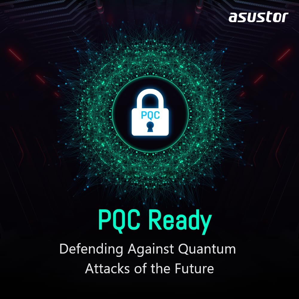 Asustor Lockerstor 10 Pro AS7110T 10 Bay NAS - Network Storage Enclosure, Quad Core 3.4GHz CPU, 8GB RAM DDR4, M.2 NVMe SSD Caching