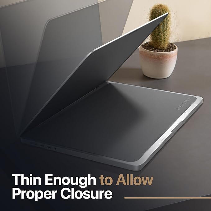 Kuzy Premium Keyboard Cover Cloth with Screen Imprint Protection - Lint Free Microfiber Cleaning Cloth - Computer Screen Cleaner Compatible with MacBook Pro Air 13" and MacBook Pro 14", 1 pk