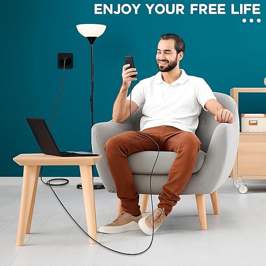 10FT Super Fast Charger Type C, 2Pack 25W USB C Wall Charge 10Foot Long Android Type C Charger Cable Fast Charging for Samsung Galaxy S25 Ultra/S25/S25+/S24+/S24 Ultra/S24/S24+/S23 Ultra/S22 Ultra/S21