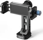 Ulanzi MA53 Metal Tripod Phone Mount, Smartphone Tripods Adapter with Arca Swiss/Uka Port, 2 Cold Shoe, 360° Cellphone Tripod Mount, iPhone Samsung Holder for Photo Video Vlogging Rig
