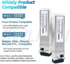 5 Pairs 10G BIDI SFP+ Single Mode Fiber Module Network Transceiver, LR SM 1270nm 1330nm 10km, Simplex LC Interface for Switch, Router, Firewall, Network Card, Server etc