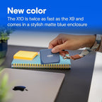 Crucial X10 2TB Portable SSD, Up to 2,100MB/s, USB 3.2 USB-C, External Solid State Drive, Compatible with Windows, Mac & Android, Durable Storage for Games, Photos & Files, Blue - CT2000X10SSD9-02