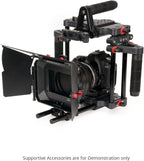 Power DSLR Camera Cage with MB-600 Matte Box Combo Kit. 4x4 Filter Holders, Lenses up to 95mm Diameter, Supports 15mm Rods. for DSLR/DSLM Handheld Camera. (FC-CTH-01)