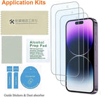 Screen Protector for iPhone 14 Pro Max Blue Light Screen Protector 6.7inch. Anti Blue Light Tempered Glass Film for iPhone 14 Pro Max 3 Pack