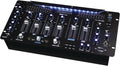 Pyle 6 Channel Mixer, Bluetooth DJ Controller, Stereo Mixer, Professional Sound System, LED Illumination, Mixer Digital Audio, Digital Mixing System, Speed Control, 5U Rack Mount System (PYD1964B)