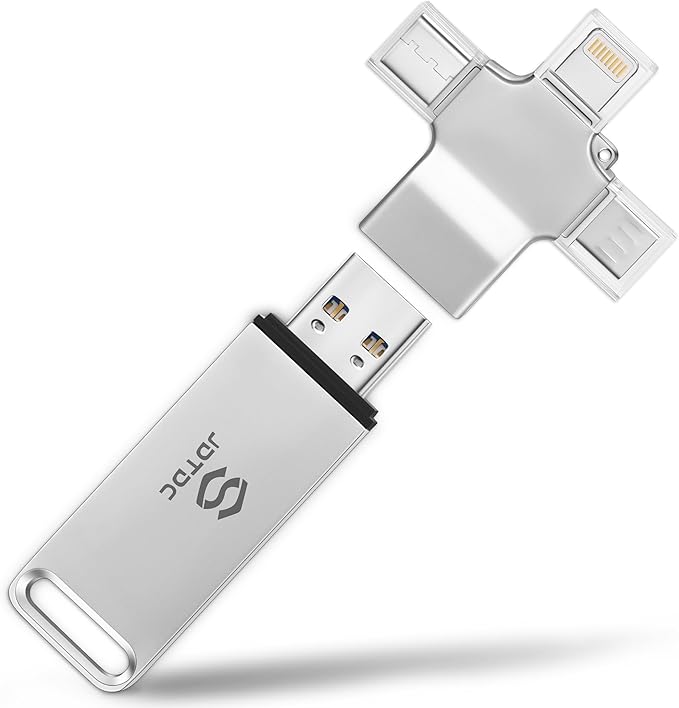 Photo-Stick-Flash-Drive 256GB Auto Photo-Backup-Storage for All Device Secure Photo & Video Backup Memory-Stick-iPhone-Thumb-Drive Picture-Transfer-Device for iPhone-External-Storage Easy-Photo-Saver