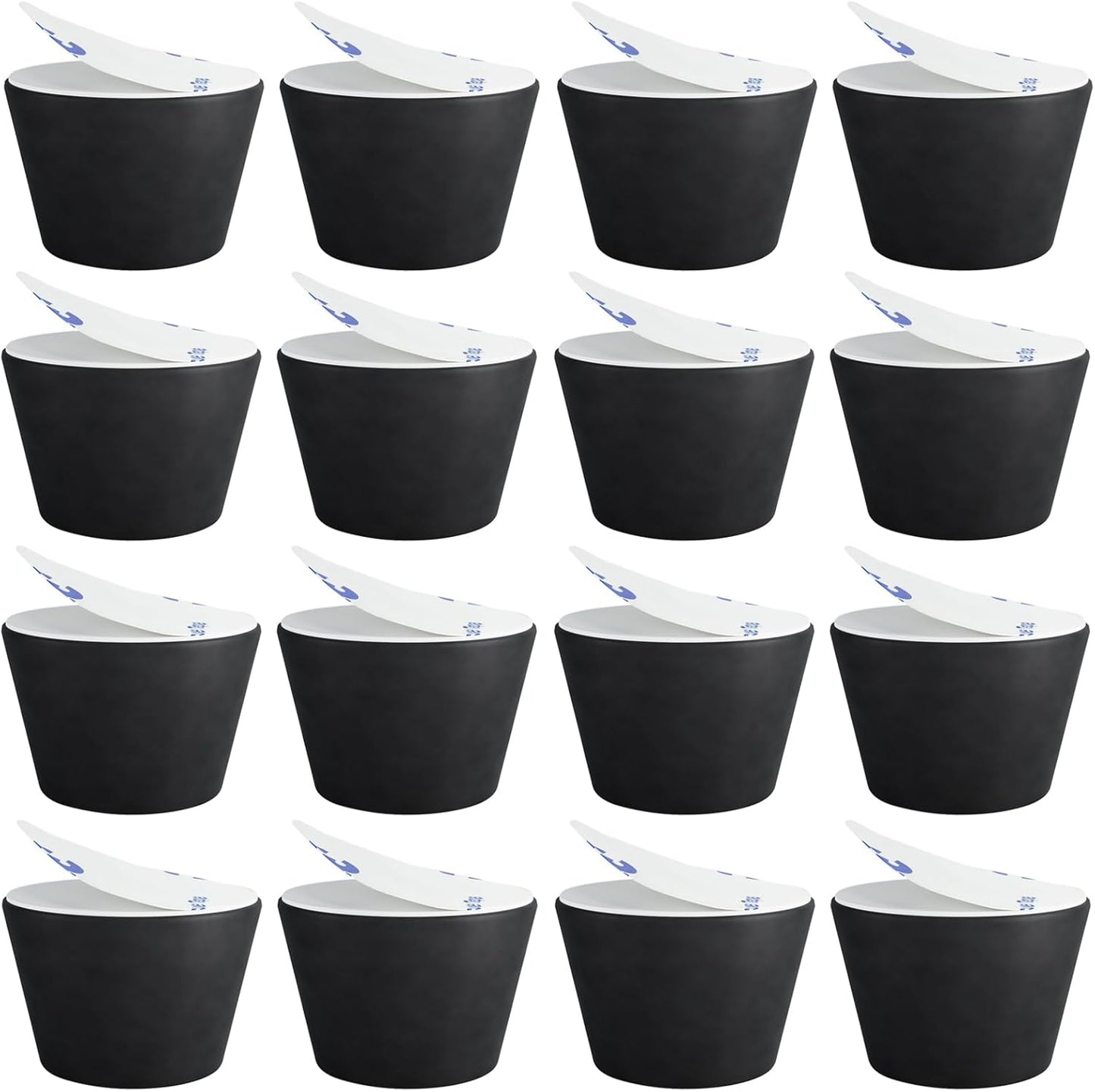 1.2" Silicone Non-Skid Speaker Pads-16Pack, Adhesive, for Small Speakers, Turntable, Subwoofer Isolation Feet, Reduced Resonance & Vibration