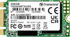 Transcend 256GB M.2 2242 SATA III SSD with Dram Cache, Up to 530MB/s, Compatible w/Ultrabook/Laptop/PC/Desktop, 3D TLC NAND Flash Internal Solid State Drive, LDPC Error Correction, SLC Cache, B+M Key