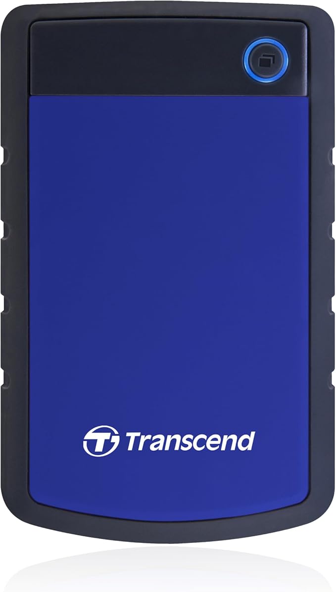 Transcend 2TB USB 3.1 Gen 1 StoreJet 25H3B SJ25H3B Rugged External Hard Drive TS2TSJ25H3B