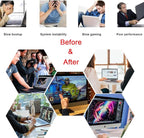 Dogfish 512GB NVMe SSD for MacBook PCIe Gen3x4 M.2 2280, Internal SSD for MacBook Air A1466 A1465(2013-2017)/MacBook Pro A1398 A1502(Retina 2013-2015)/iMac A1419 A1418