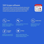 Transcend 2TB 2.5" SATA III 6Gb/s SSD with DRAM, Up to 560MB/s, Compatible with PS4, Laptops, Desktops, PCs, Notebooks, Internal Solid State Drive with SLC Cache, 3D TLC NAND, RAID Engine, LDPC Coding