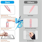 Stylus Pen for iPad 2018-2025 with Palm Rejection, Apple Pencil for Pad11th/10th/9th/8th/7th/6th Gen, iPad Pro 11/12.9 inch, New iPad Air 2025 11&13-inch(M3/2) /5th/4th/3th Gen, iPad mini 6th/5th