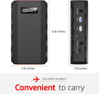 SinKeu Portable Power Bank with AC Outlet, 88.8Wh Portable Laptop Charger, Portable Power Station Outdoor Generators Portable for Home Backup Outdoor Emergency