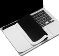 2 Pack Microfiber Liner Cleaning Cloth 13" with Screen Keyboard Imprint Protection, Laptop Keyboard Protector Compatible with MacBook Pro/Air 13" and MacBook Pro 14"-(Grey+Black)