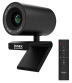 Innex C570 120-Degree Wide Angle Webcam 4K with AI Tracking, Auto-Framing, ePTZ, Webcam with Microphone, 5X Digital Zoom, Remote Control, Privacy Cover, Conference Camera for Zoom, Microsoft Teams