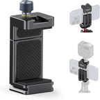 ULANZI MA33 Metal Phone Tripod Mount with Arca Port & 2 Cold Shoes, 360° Adjustable Smartphone Tripod Adapter Cell Phone Stand Holder Phone Clamp Suitable for iPhone 15 pro/14/13/12/Samsung