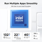 UGREEN NASync DXP4800 4-Bay Desktop NAS, Intel N100 Quad-core CPU, 8GB DDR5 RAM, 32G eMMC, 2X 2.5GbE, 2X M.2 NVMe Slots, 4K HDMI, Network Attached Storage (Diskless)