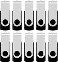 Aiibe Wholesale Bulk Flash Drives 8GB 8G USB Flash Drive 50 Pack 8GB USB 2.0 Thumb Drives, Black
