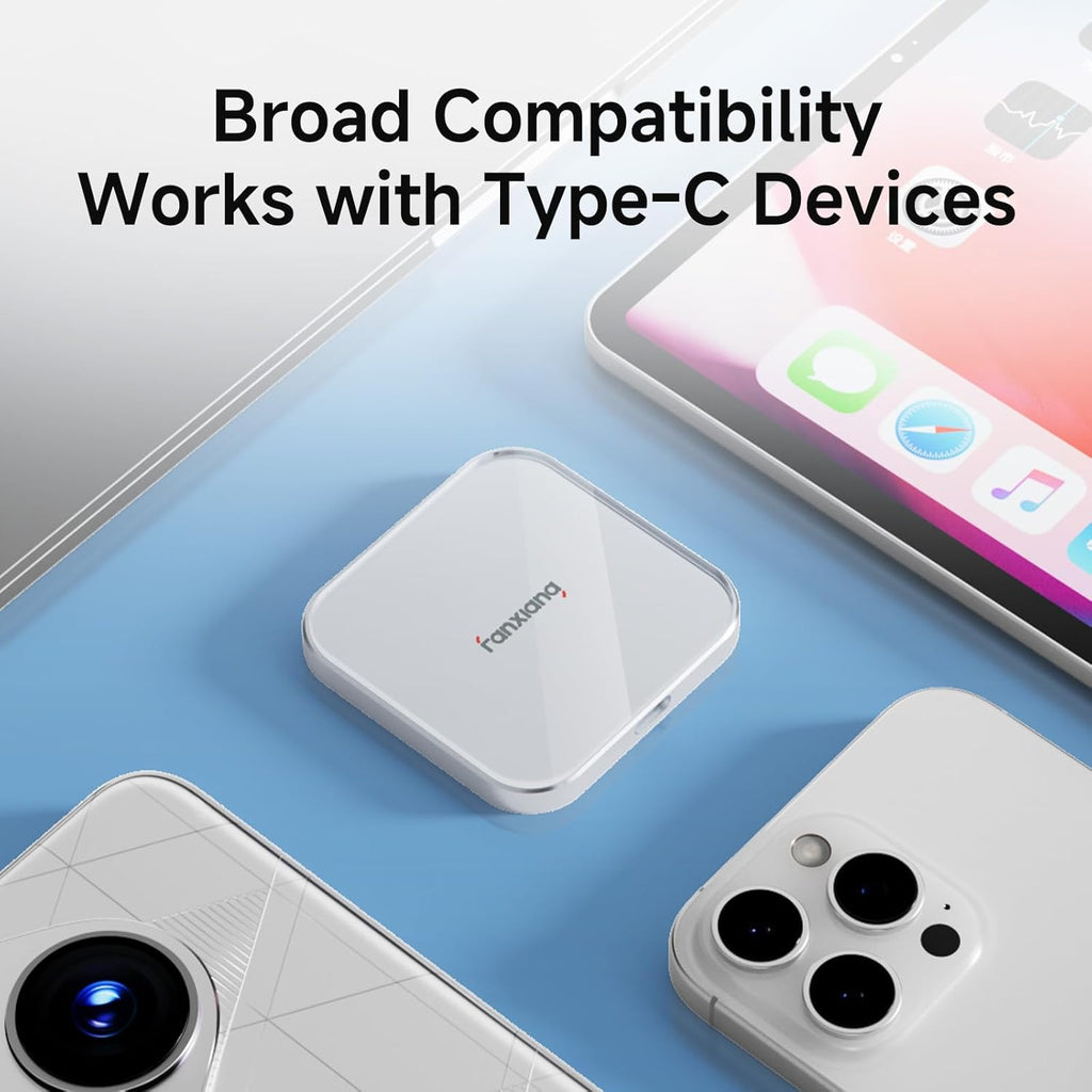 1TB Magnetic External SSD,2000MB/s Type-C USB 3.2 Gen 2x2 Portable SSD,Ultra-Slim External Hard Drive,4K ProRes Recording & Store,External Solid State Drive for iPhone15/16/Android/PC/Mac -PS2005