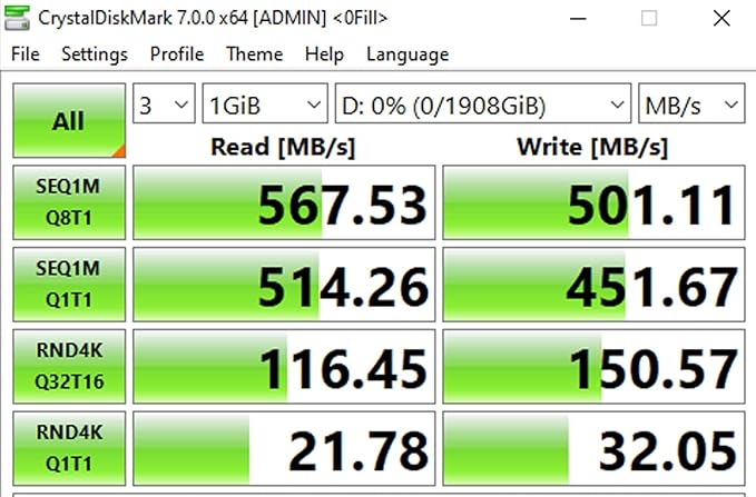 Timetec 2TB Portable External SSD USB3.2 Gen2 Type C Up to 550MB/s Ultra-Light Aluminum Mini External Solid State Drive with USB C to A Cable/USB A to C Adapter for Desktops/Laptop/Mac/Mobile - Black
