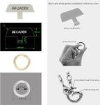 Snake Chain Phone Strap Universal phone lanyard phone strap connector (Snake-Chain（Light gold） F5)