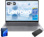 Lenovo ThinkBook 16 Business Laptop, 16" FHD+ Display, 8-Core Intel i5-13420H, 32GB DDR5 RAM, 1TB SSD, HDMI, SD Card Reader, Wi-Fi 6, Windows 11 Pro, Bundle with Targus USB-C 100W Docking Station
