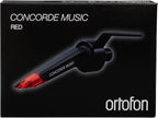 Ortofon Concorde Music Red Phono Cartridge Tool-Free Installation on S-shaped Tone Arms
