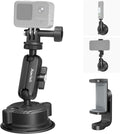 Suction Cup Mount for Car Camera Mounts for Go Pro Car Mount Windshield Mount Phone Holder for Insta 360 Accessories