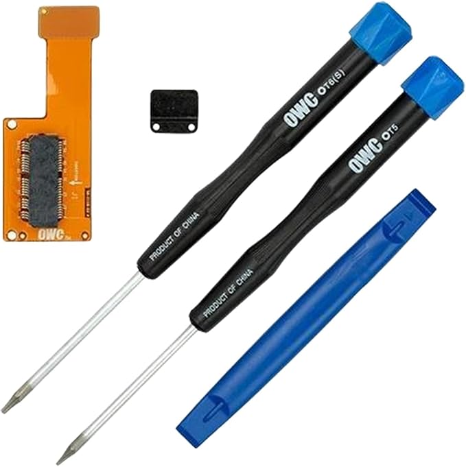 OWC 500GB Aura Pro X2 Gen4 NVMe SSD Add-in Solution for Mac Mini (Late 2014), High Performance NVMe Flash add-in Solution, Including Tools & Installation Components