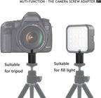 12 Pcs 1/4" & 3/8" Camera Screw Adapter Set - DSLR, GoPro, Flash & Light Stand Mounts