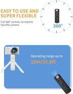 Compatible with Fujifilm Camera Wireless Remote Control - Aodelan Rechargeable Shutter Release with OLED Screen for X-H2,X-H2S,X-T4,X-T5,X-T3,X-S20,X-S10,X-T50,X-T30 II,X-T30,X-M5,X100VI,X-E5,X Half
