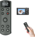 for Sony Camera Rechargeable Remote Control Wireless Shutter Release Compatible with A7C,A7III,ZV-1,ZV-E10,ZV-1 II,A6100,A6400,A6700,A7IV,RX100 VII,A9,A9 II,DSC-RX0 II,DSC-RX100 VII,Replace RMT-P1BT