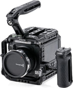 Tilta Camera Cage Base Kit Compatible with Blackmagic Pyxis 6K/ Pyxis 12K| Includes Full Cage, Top Handle, Side Handle, Side Plate, Bottom Plate & Mini Tool | ES-T21-A