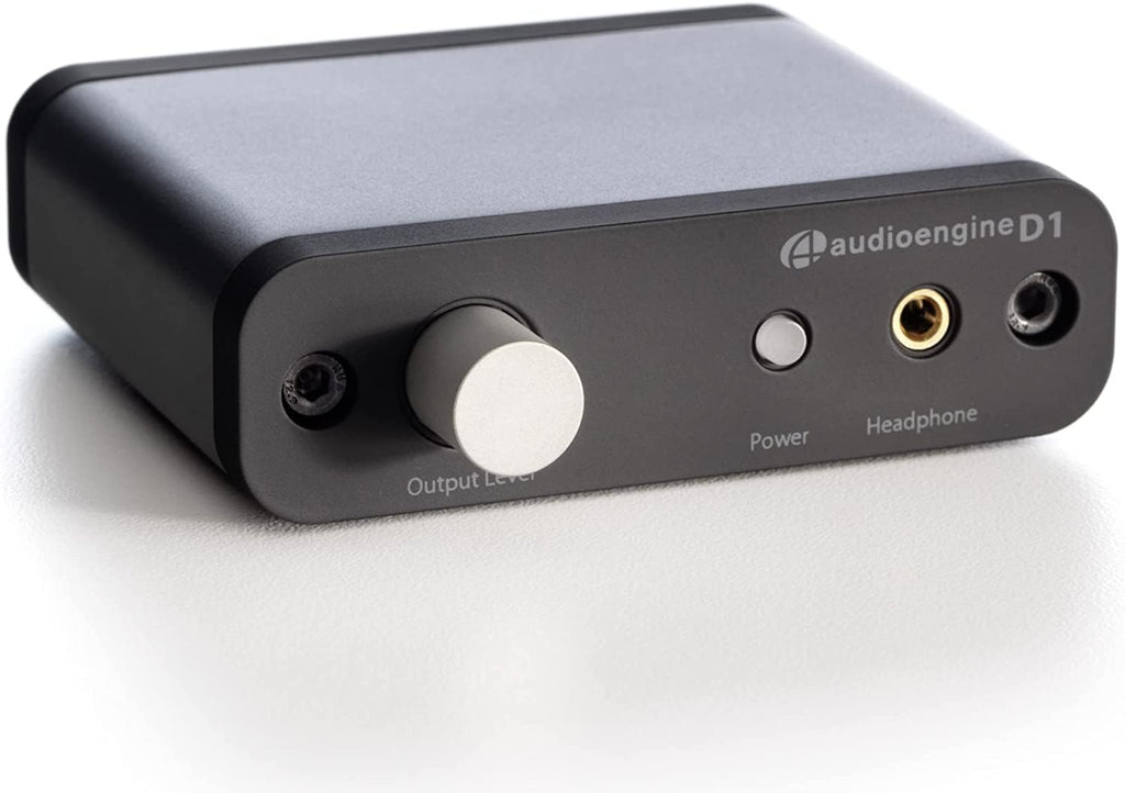 Audioengine D1 32-bit Desktop DAC and Headphone Amp, Preamp, Laptop, Amplifier, Gamers and Musicians