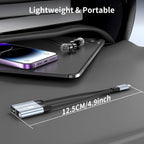 Quanlex 2 in 1 Magnetic USB C to 3.5mm Headphone Jack Adapter and Charger, USB C to Aux Audio Jack Hi-Res 32bit/384kHz with PD 60W Fast Charging Dongle Cable for iPadiPhone 16/15