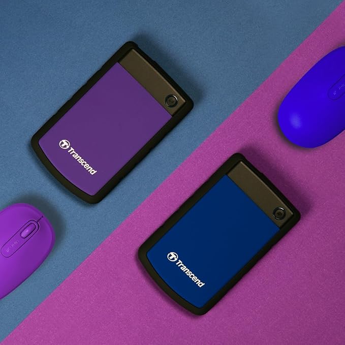 Transcend Storejet 1T Portable USB 3.0 Hard Disk (TS1TSJ25H3P)