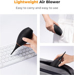 K&F CONCEPT Soft Tip Strong Air Blower, Single Air Intake Camera Lens Blower with Long Nozzle, for Digital SLR Lens Sensor LCD Screens Musical Instruments Keyboards Telescope Filters